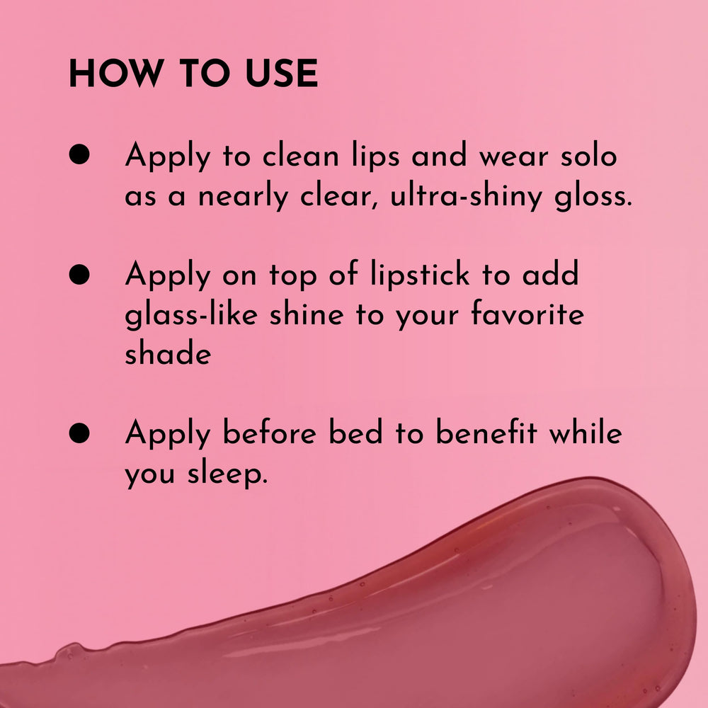 Lawless Forget The Filler lip plumper gloss night-use visualization promoting hydration overnight.
