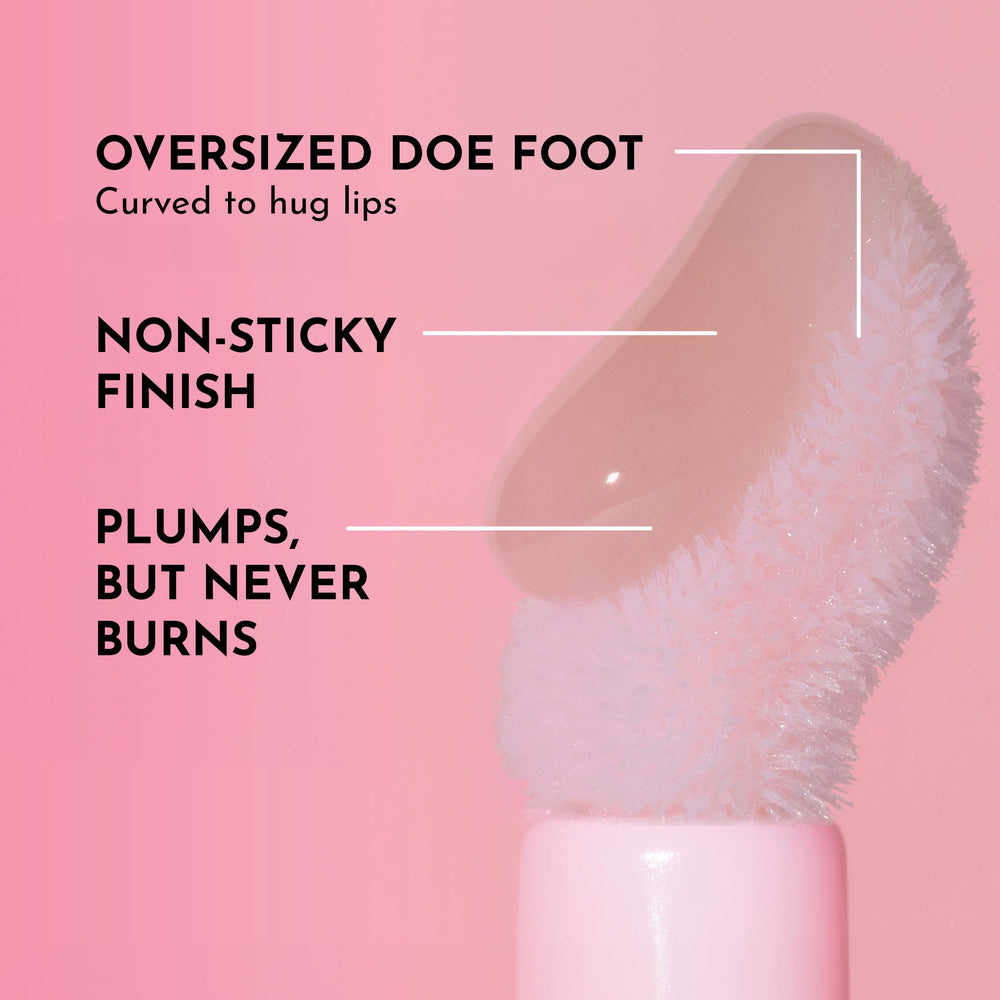 Lawless Forget The Filler Lip Plumper Line Gloss Rosy Outlook tube in compact packaging