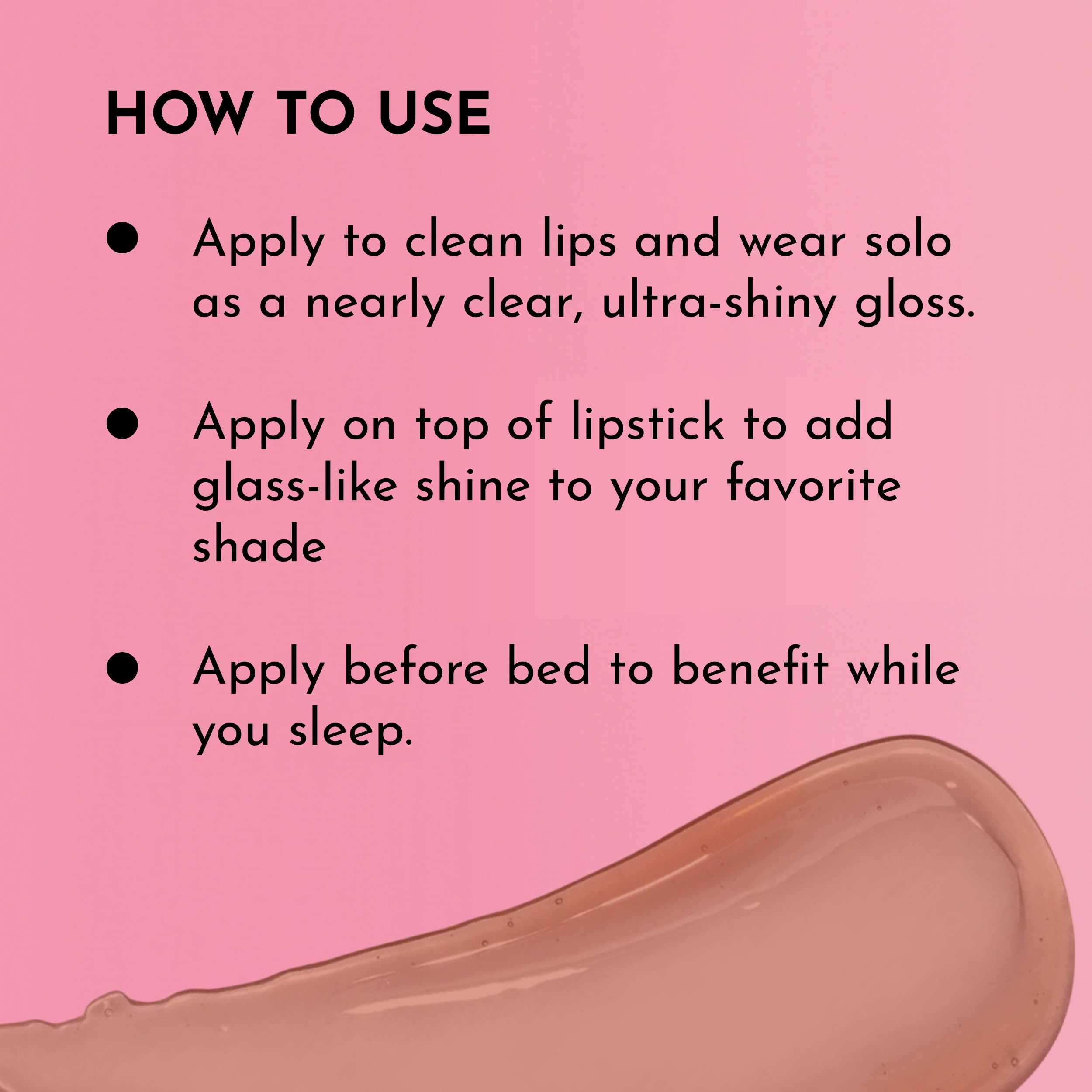 Shea butter and rosehip oil hydrate and soften lips with LAWLESS gloss.