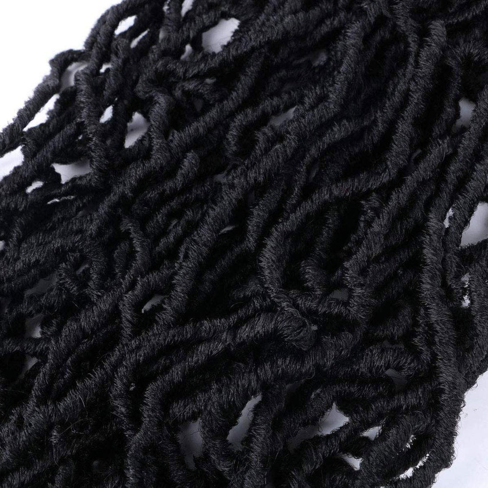 Layashow butterfly locs soft touch, comfortable wear.