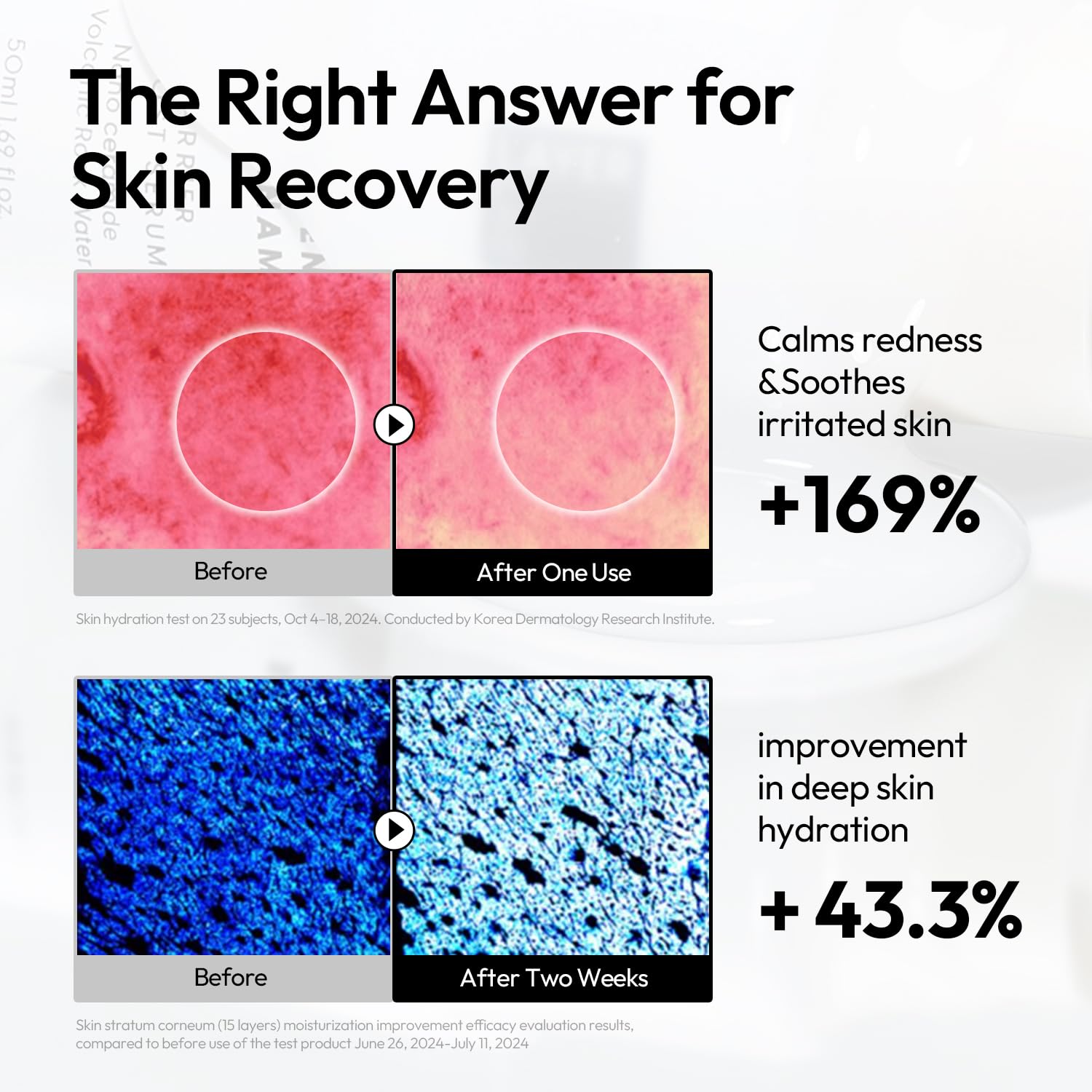Layerlab Barrier Boost Serum texture gliding smoothly onto skin.