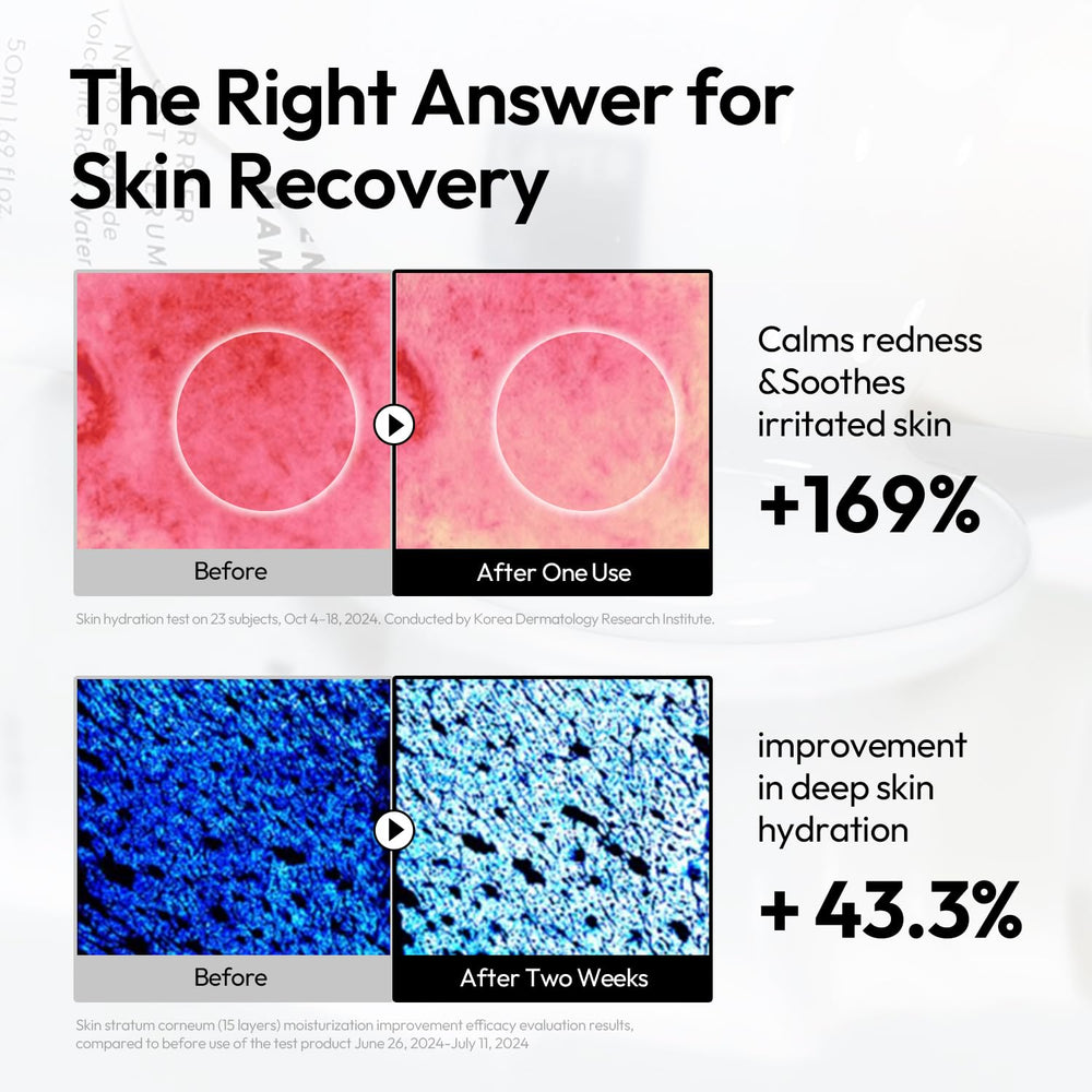Layerlab Barrier Boost Serum texture gliding smoothly onto skin.