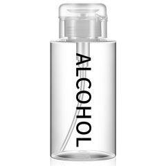 Layhit alcohol pump dispenser bottle 10oz with black cap for controlled dispensing.