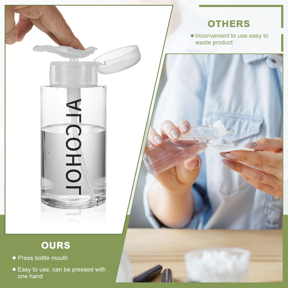 Layhit reusable plastic dispenser bottle ideal for repeated home and salon use.