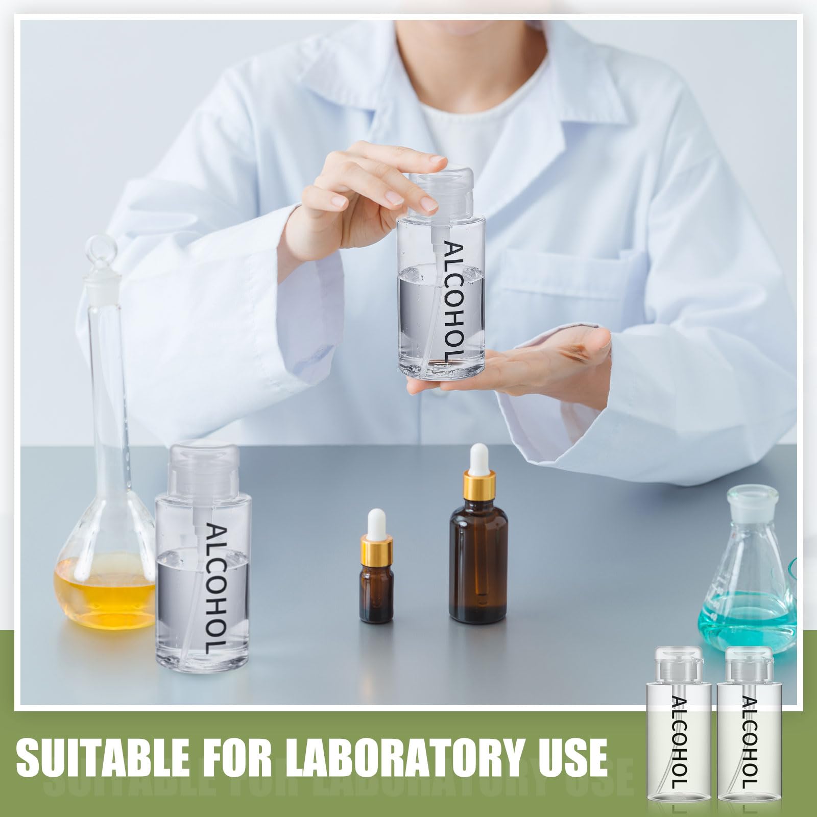 Layhit travel-size 10oz bottle fits bags for on-the-go use.