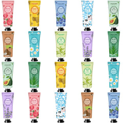 Layhomo set de loción mini 20 piezas, variedad de fragancias para viaje.