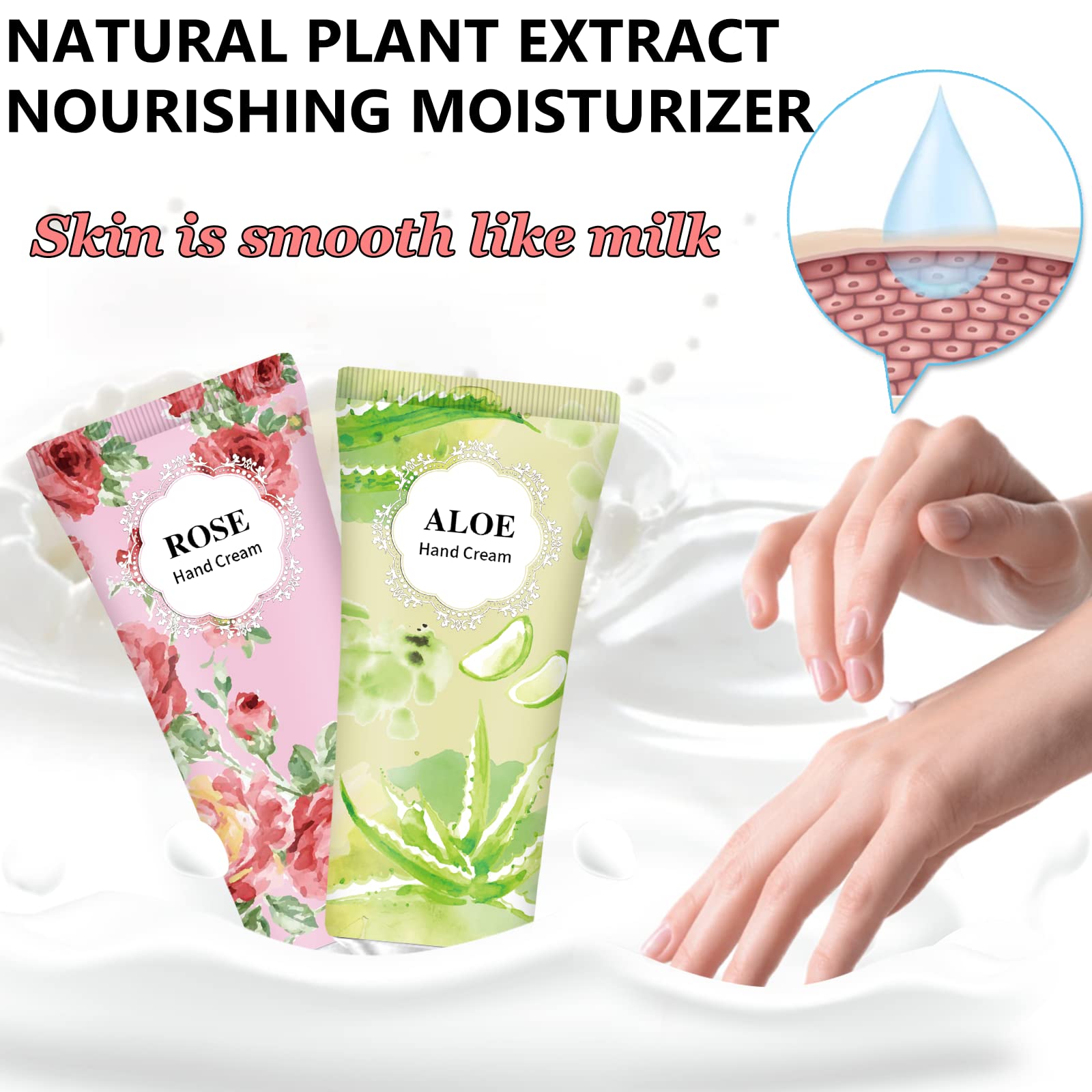 Layhomo shea butter avocado honey lotion provides deep moisturization.