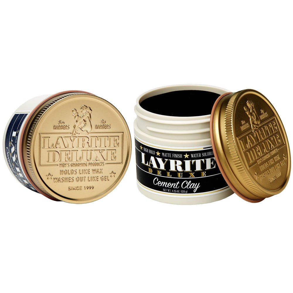 Layrite Deluxe Cement Clay hands applying shows easy distribution and control.