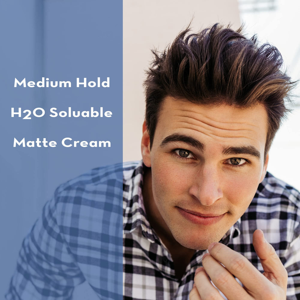 Layrite Natural Matte Cream with vanilla scent for all-day fresh aroma.