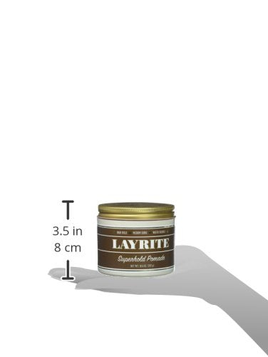 Layrite Super Hold Pomade in use delivering a flexible, flop-free hold.