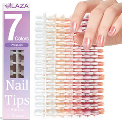Laza cat eye nails set in seven colors for salon-like at-home manicures.