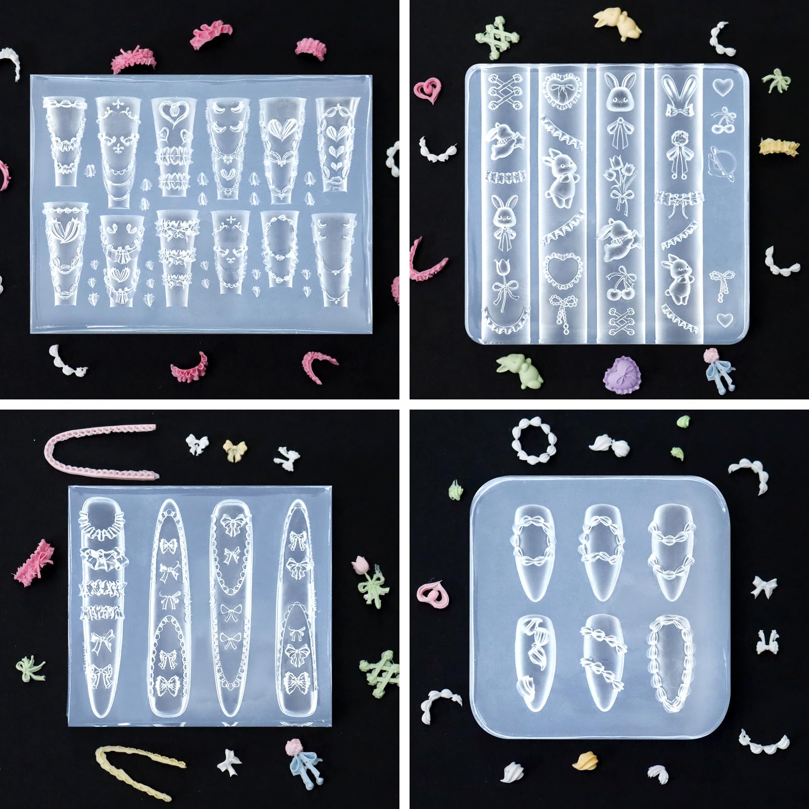 Laza cherry pattern mold adds tiny fruit accents for playful manicures