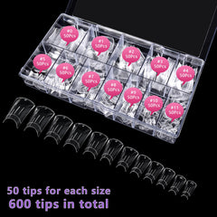 Laza duck nail tips half-cover design emphasizes breathable wear