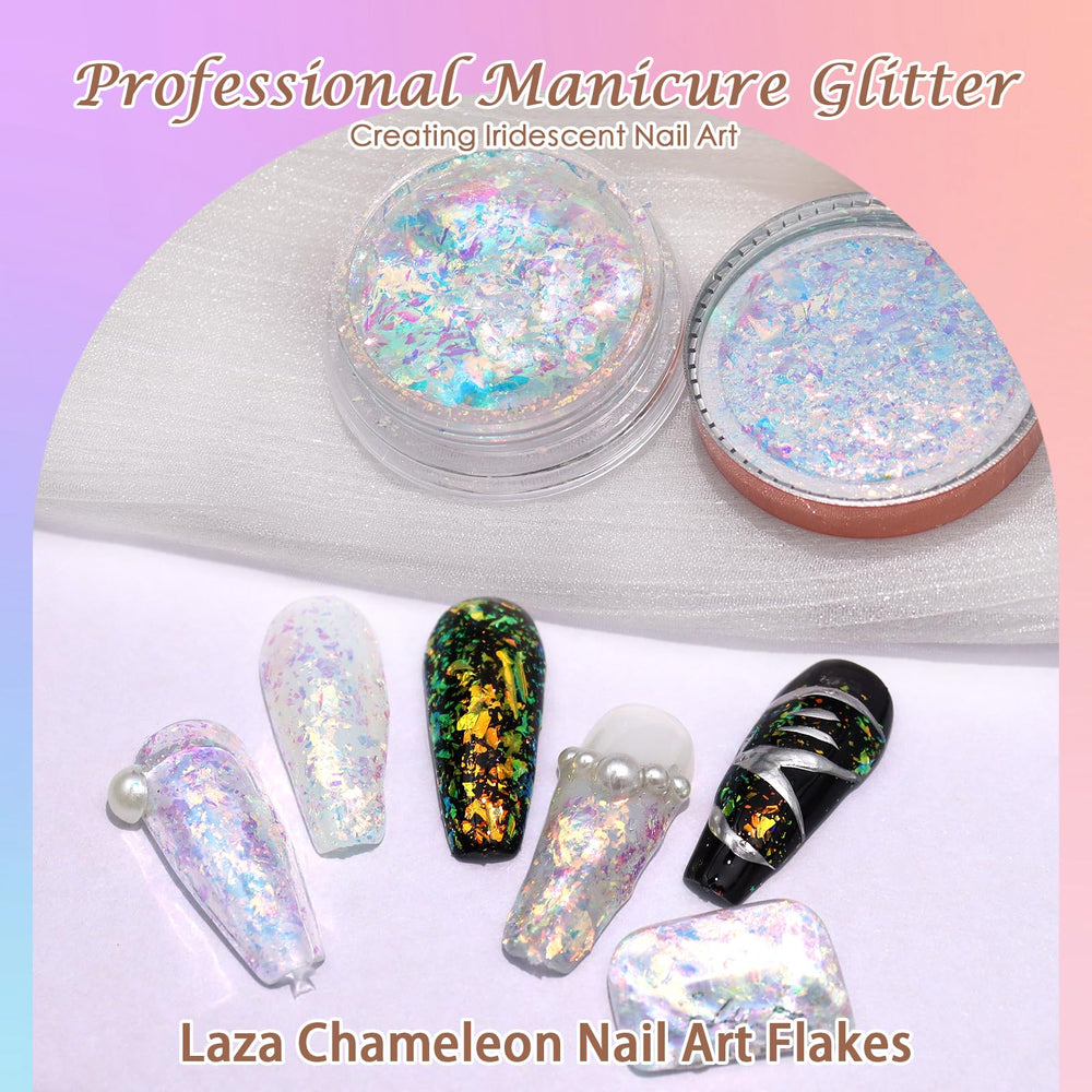 Laza efecto cambio de color: crea uñas opalescentes con capas finas.