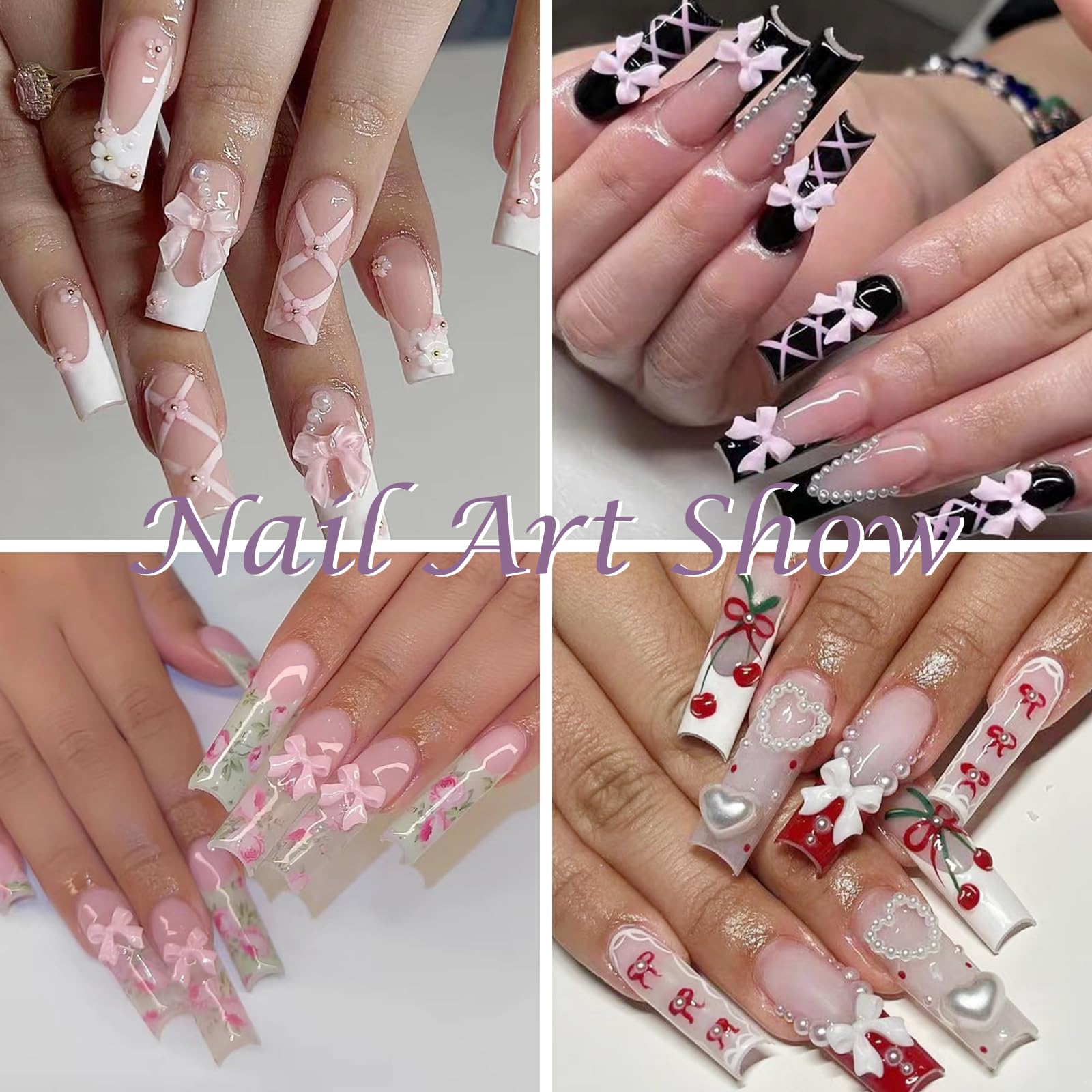 Laza glitter powder and sequins add vibrant customization options.