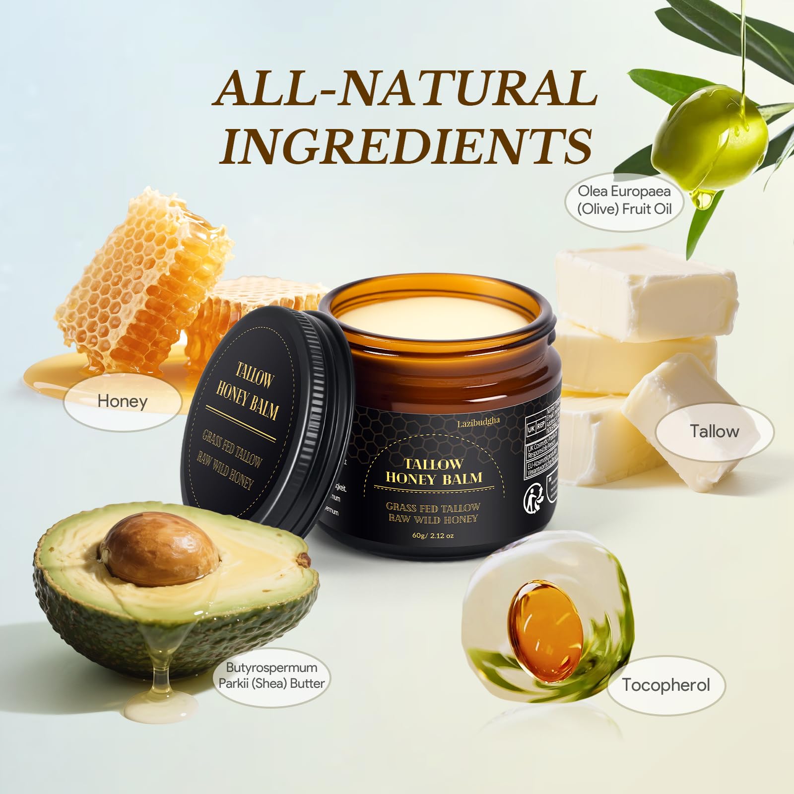 Lazibudgha cold-pressed almond oil preserves fatty acids for skin comfort.