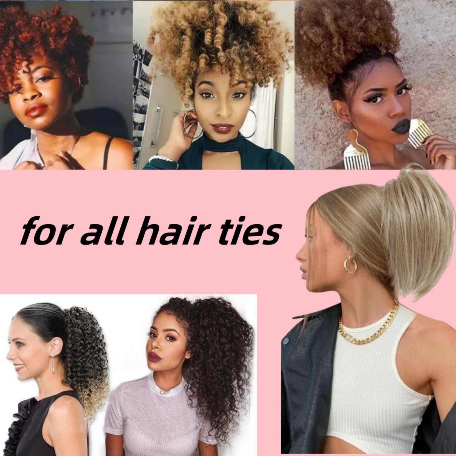 Lazo satinado ajustable para moños, perfecta sujeción diaria.