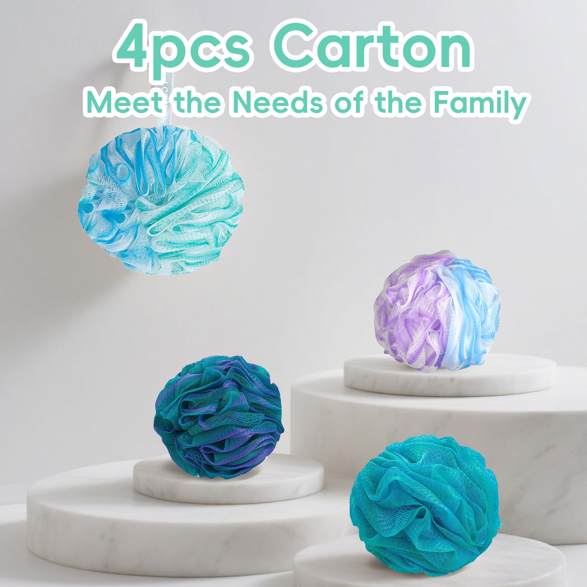 LCZLBath colorful mix pack suits family bathroom needs.