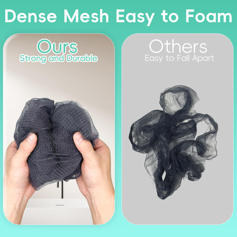 LCZLBath shower loofah green color for family-friendly care.