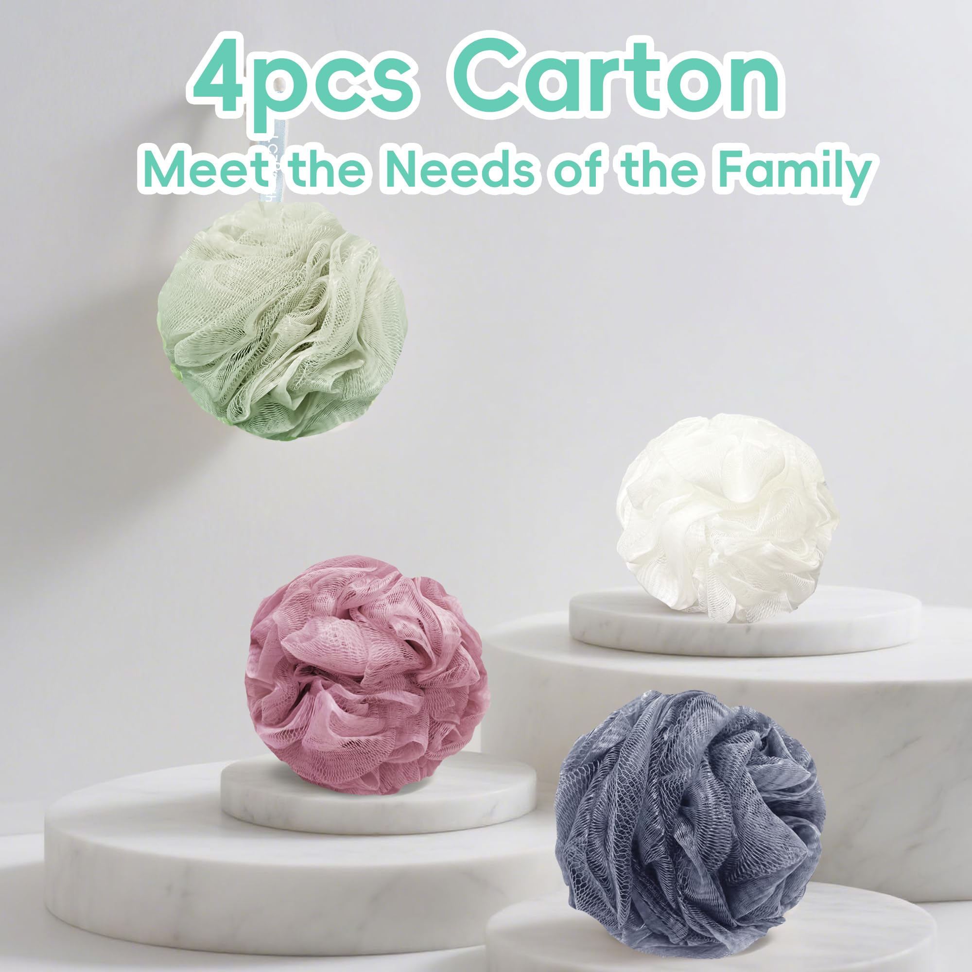 LCZLBath hanging ribbon drying detail promotes quick air-drying and hygiene.