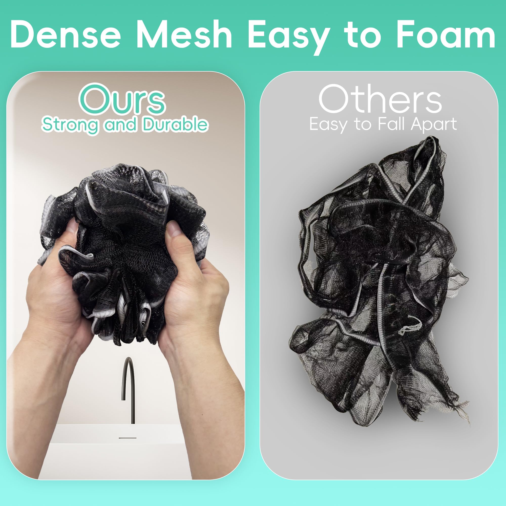 LCZLBath tight knot design ensures durability and long-lasting use.
