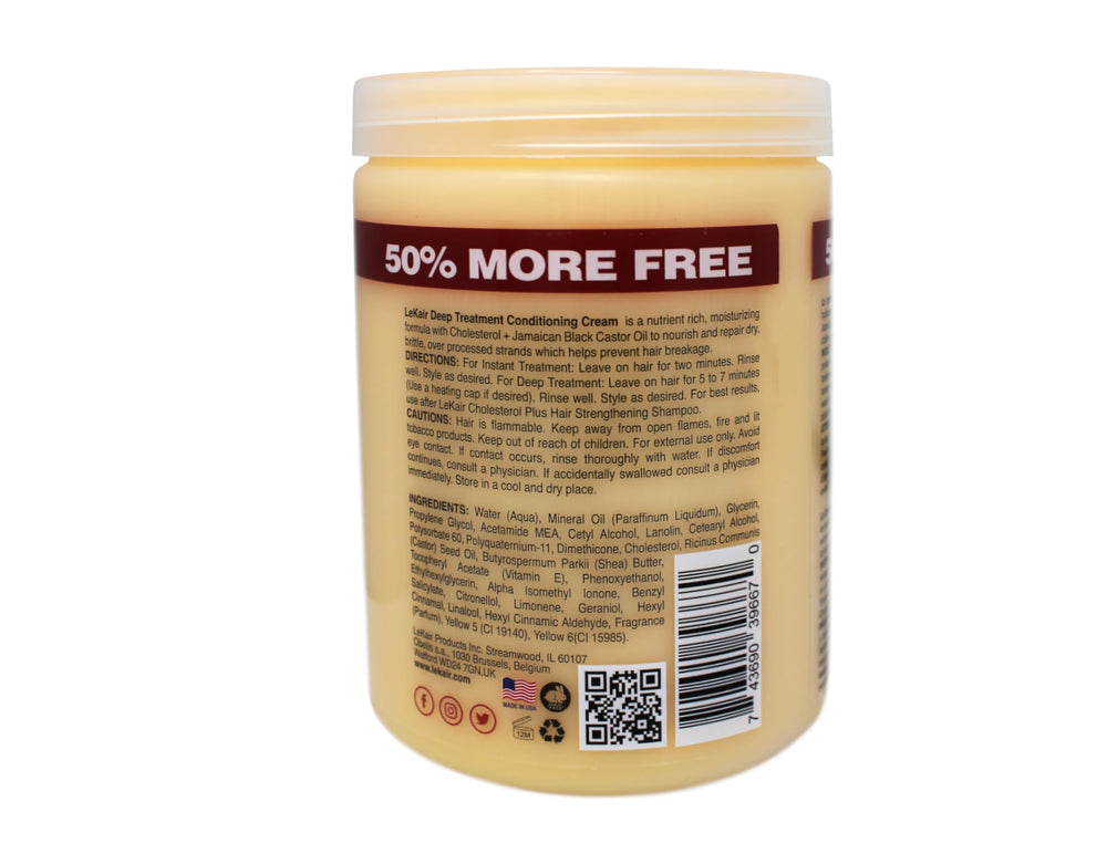 Le Kair Cholesterol Plus post-treatment glow for smoother strands.