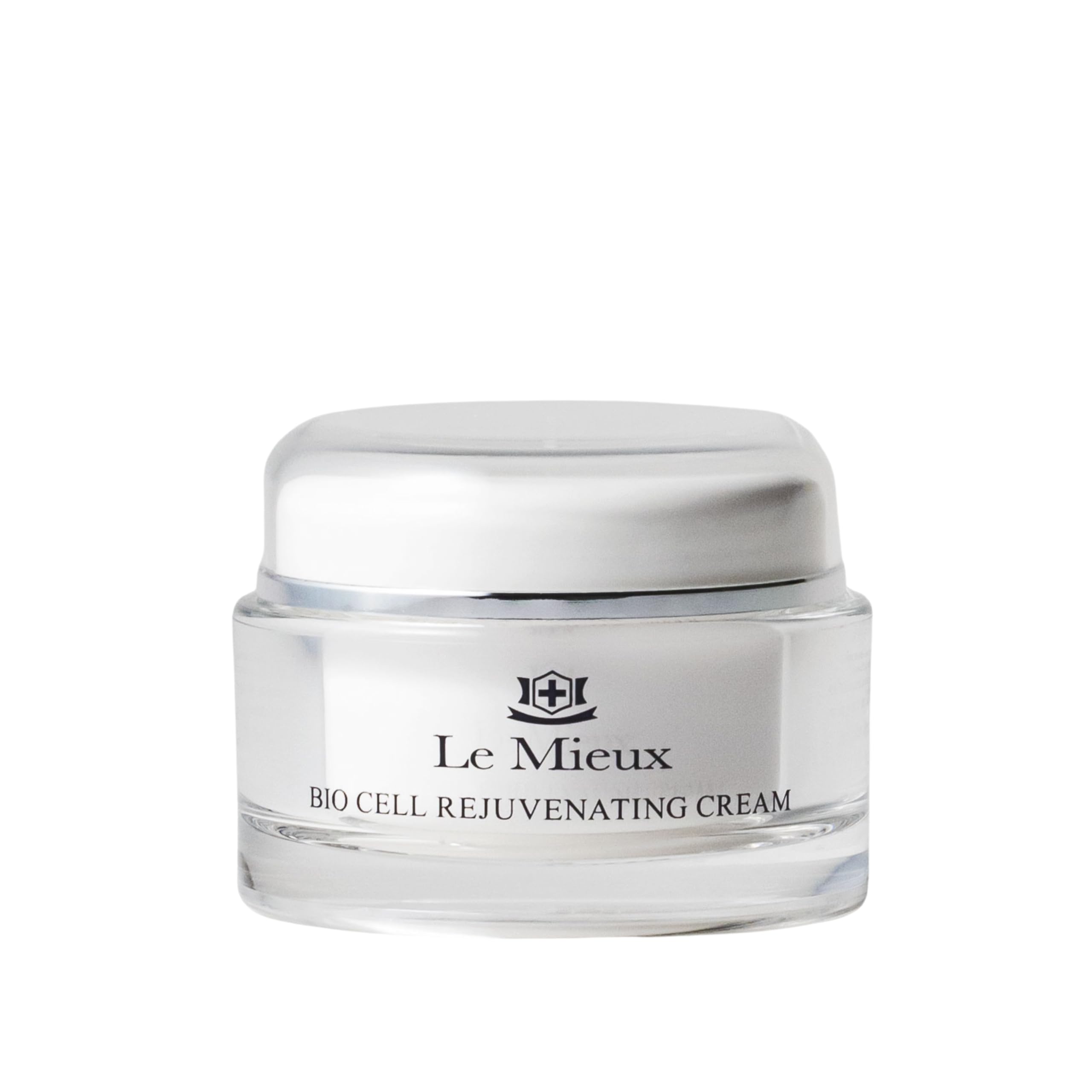 Le Mieux Bio Cell Rejuvenating Cream bottle with pump for easy daily use.