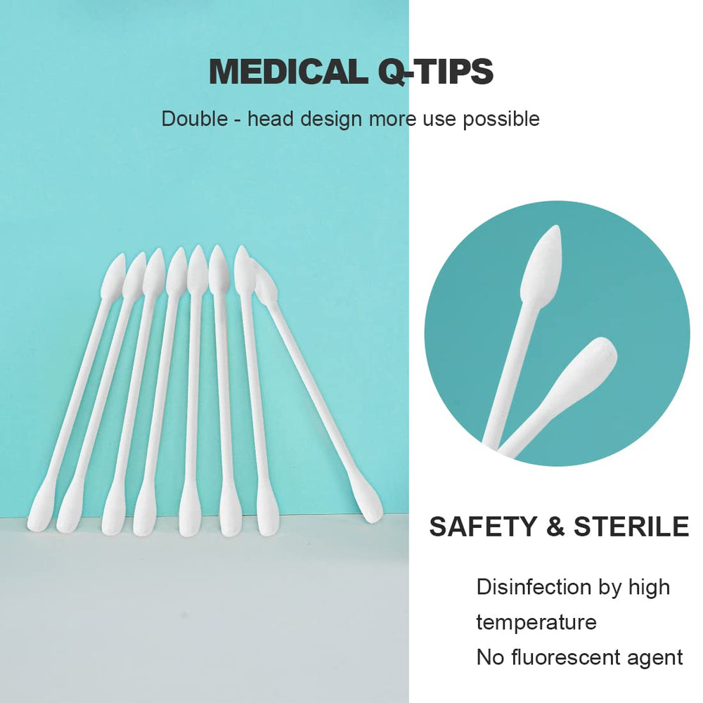 Le Miju 100% cotton swabs with high absorbency for quick makeup removal