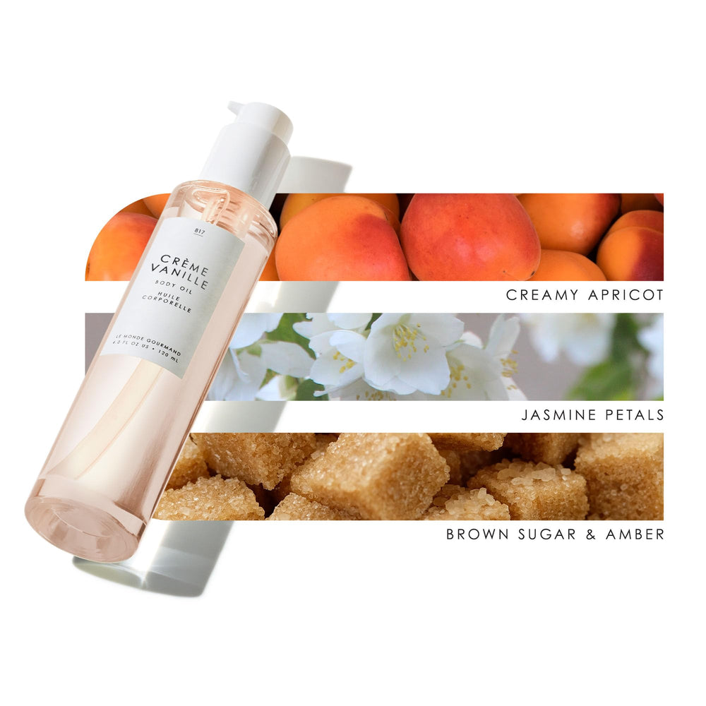 Le Monde Gourmand Crème Vanille: absorción rápida para piel suave y nutrida