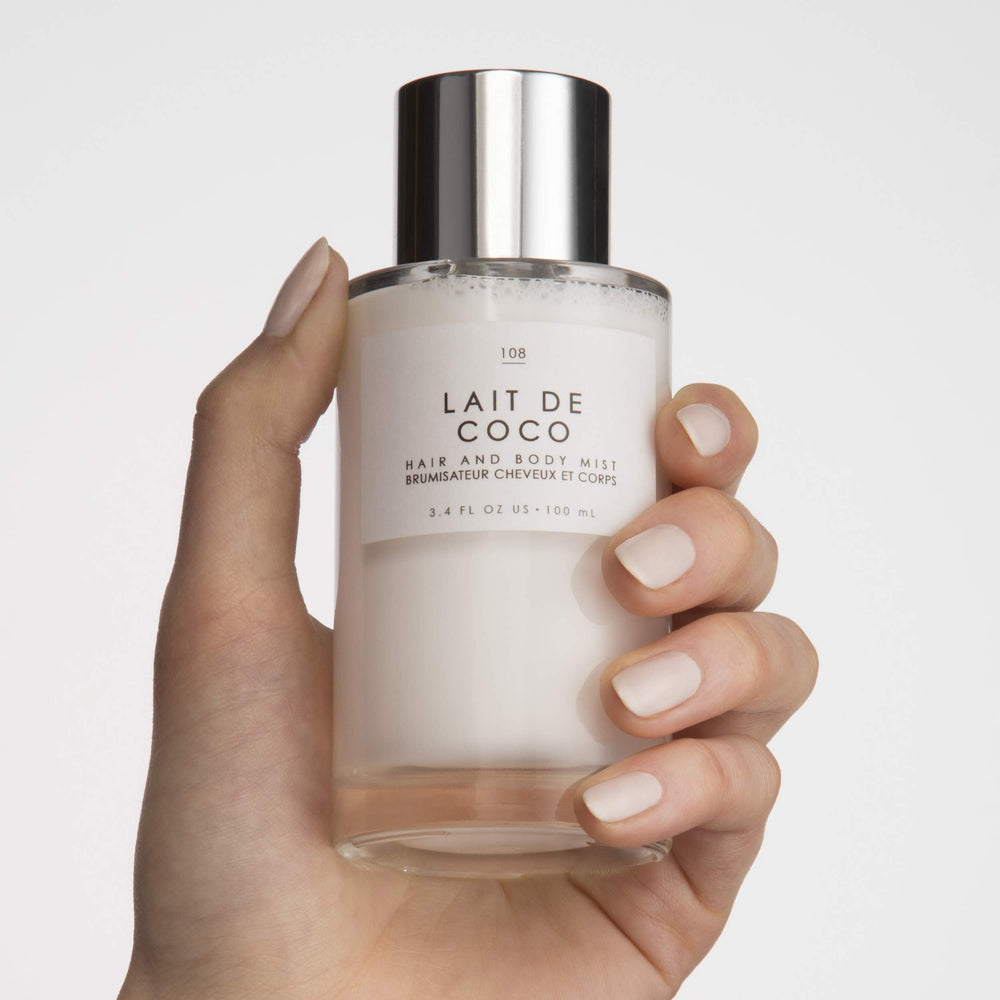 Le Monde Gourmand Lait de Coco layering with Eau de Parfum.