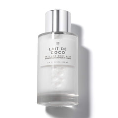Le Monde Gourmand Lait de Coco bottle shows bergamot notes for year-round wear.