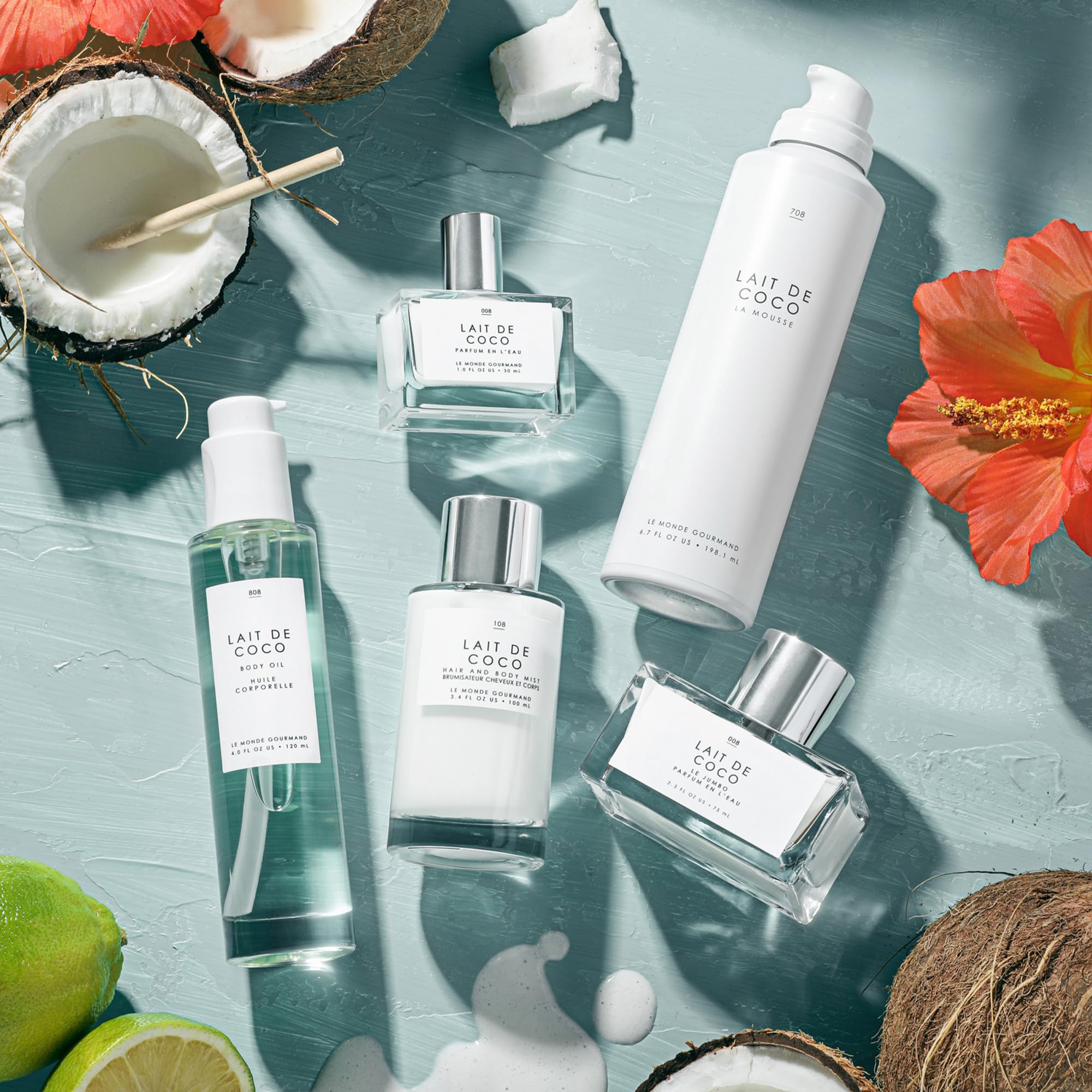 Le Monde Gourmand Lait de Coco vanilla praline notes highlighted.