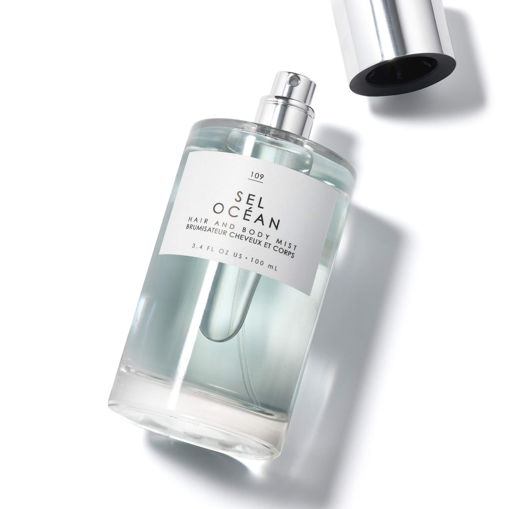 Sel Ocean fragrance notes: honeysuckle, muguet, pink sea salt