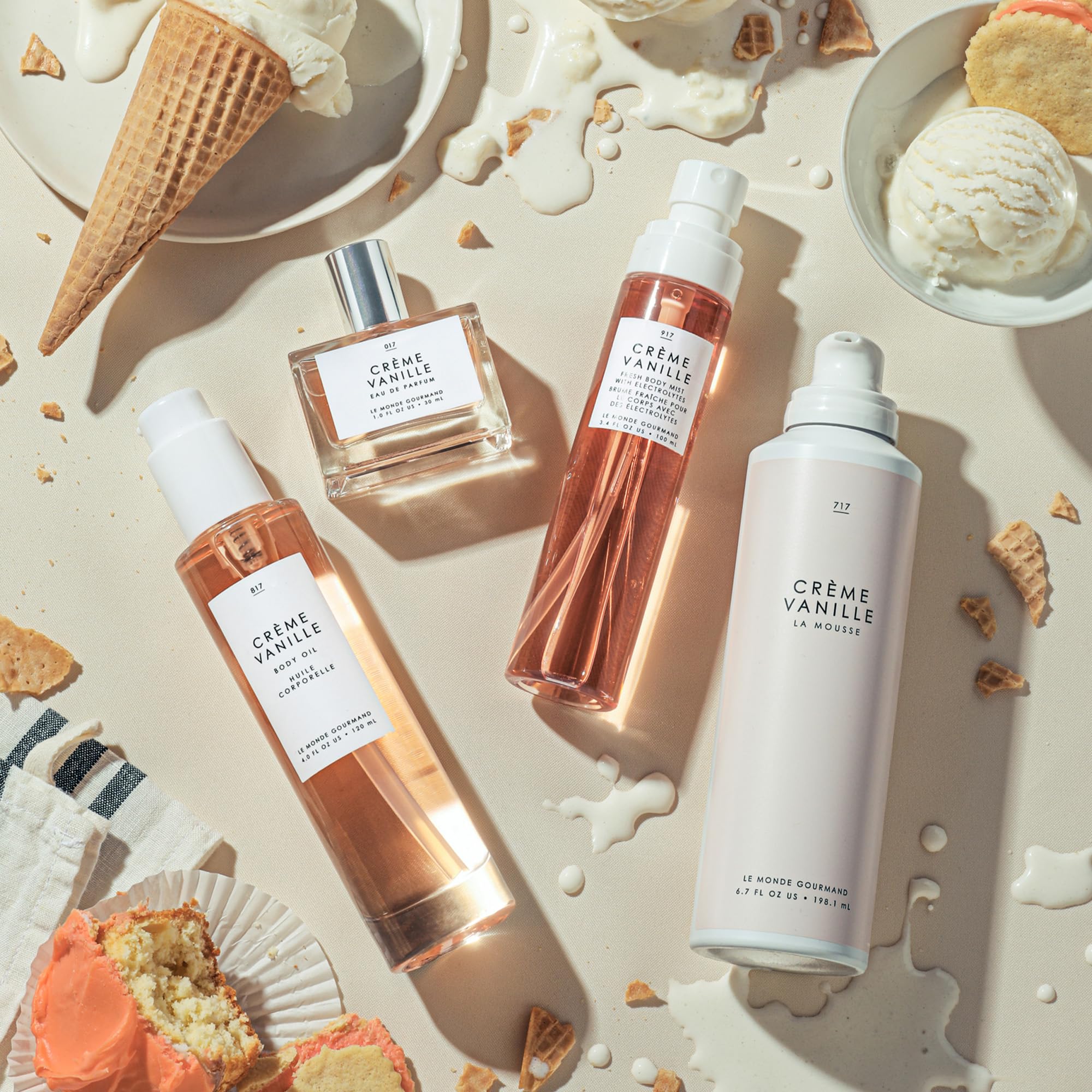 Le Monde Gourmand Crème Vanille: vitamina E vegetal y antioxidantes para piel nutrida