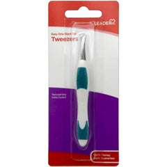 Leader Tweezers Slant Tip precision for brow shaping and hair removal