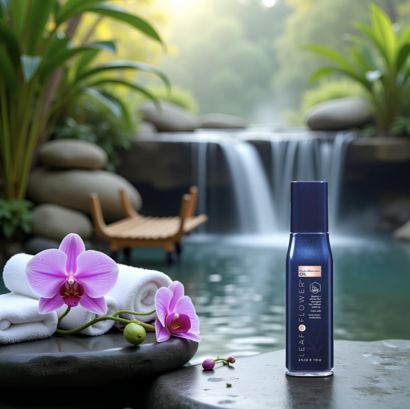 Leaf & Flower Phyto-Molecular Oil is safe for color-treated hair.
