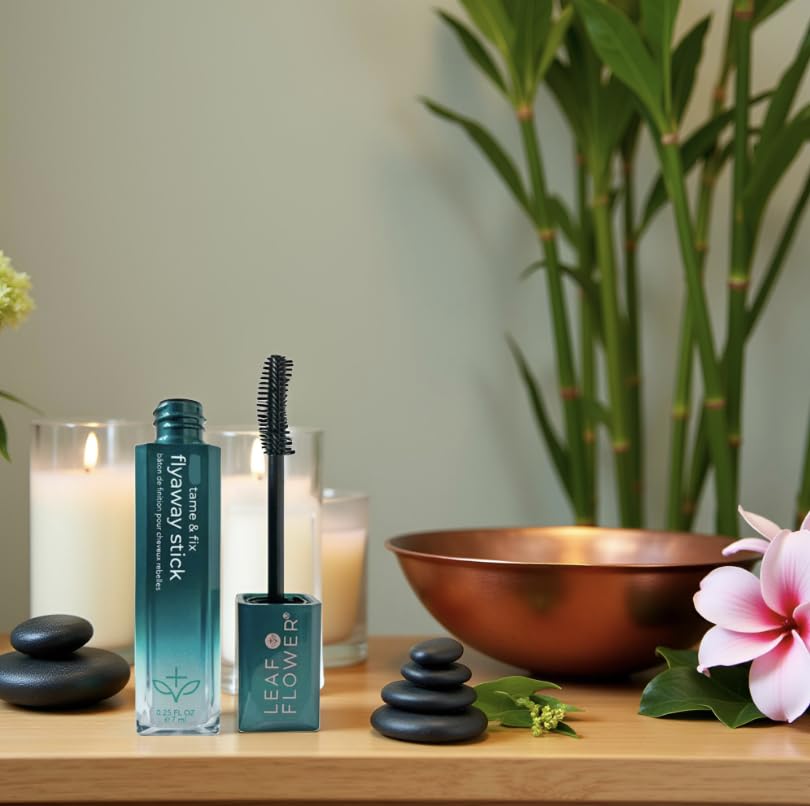 Leaf & Flower control-frizz-suave: brillo natural con movimiento, sin rigidez