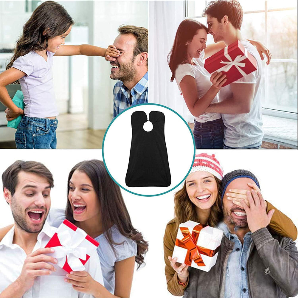 Leaflai beard bib apron anti-static surface helps whiskers slide into catcher