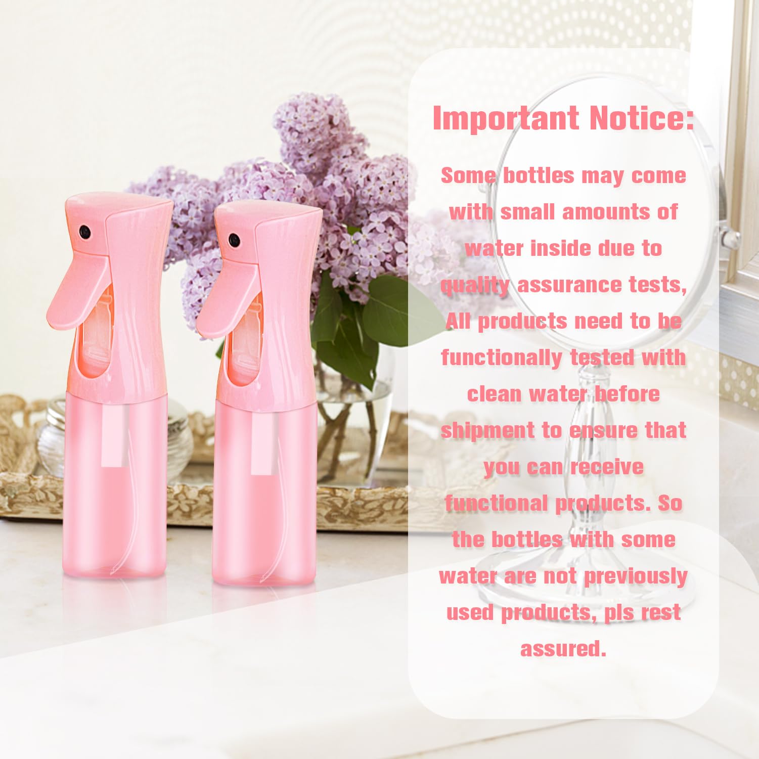 Leaflai threaded mouth seal prevents leaks during travel.