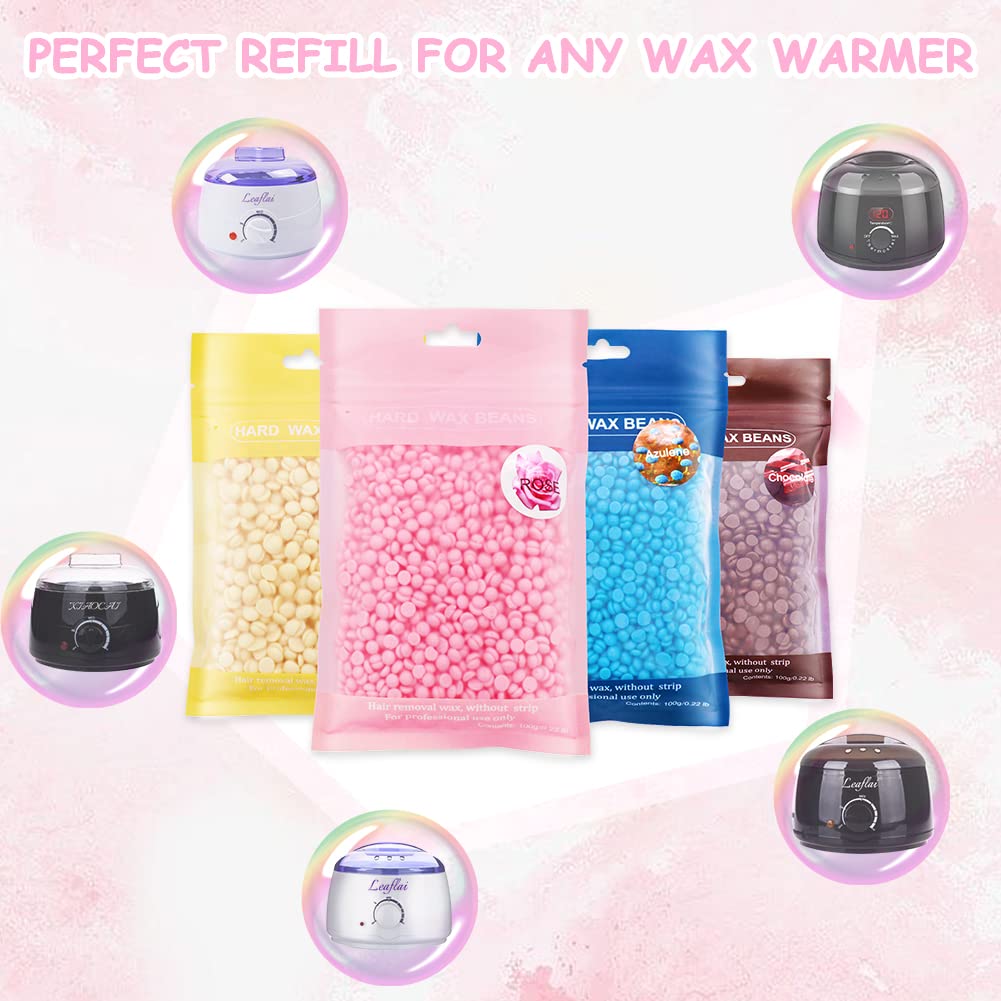 Leaflai use on full body for convenient, private home waxing.