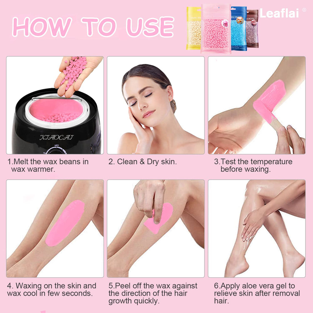 Leaflai wax removal against growth promotes clean pull and better results.