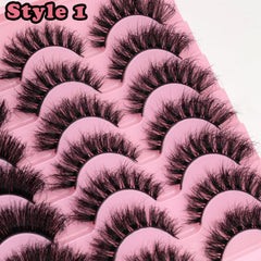 LEAFMOON D-curly cat-eye lashes deliver flutter and definition