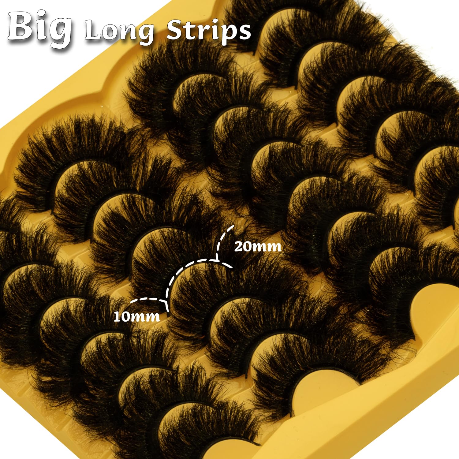Leafmoon easy-apply lashes with flexible band for precise placement.