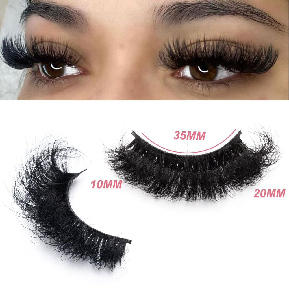 Leafmoon Mink Lashes 8D D Curl: extensions-like lift and comfort