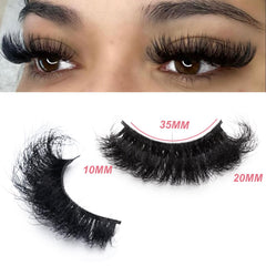 Leafmoon Mink Lashes 8D D Curl: extensions-like lift and comfort