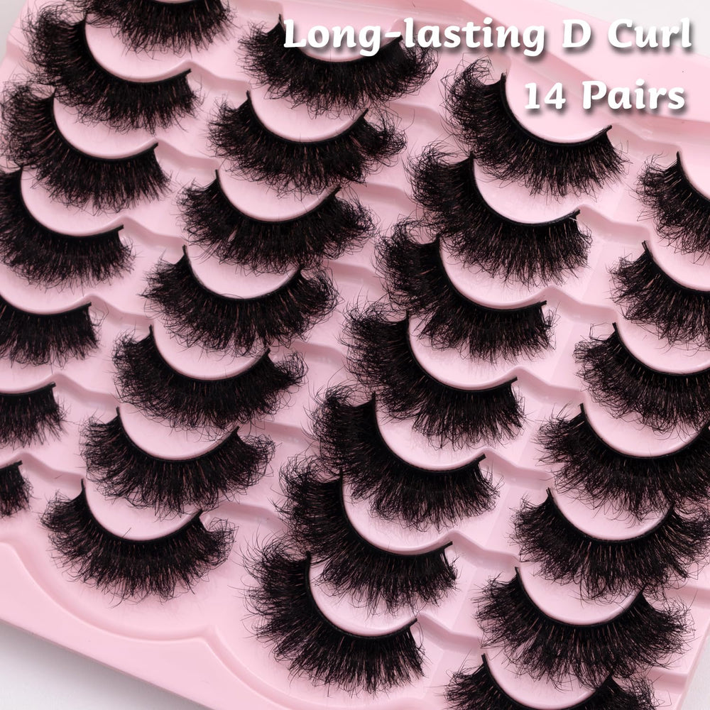 Leafmoon Mink Lashes durable design for 10+ uses per pair