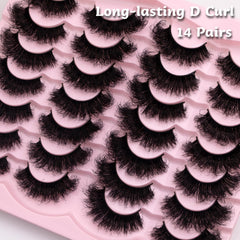 Leafmoon Mink Lashes durable design for 10+ uses per pair