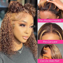Lealife glueless wear-and-go bob wig side view for quick styling without glue