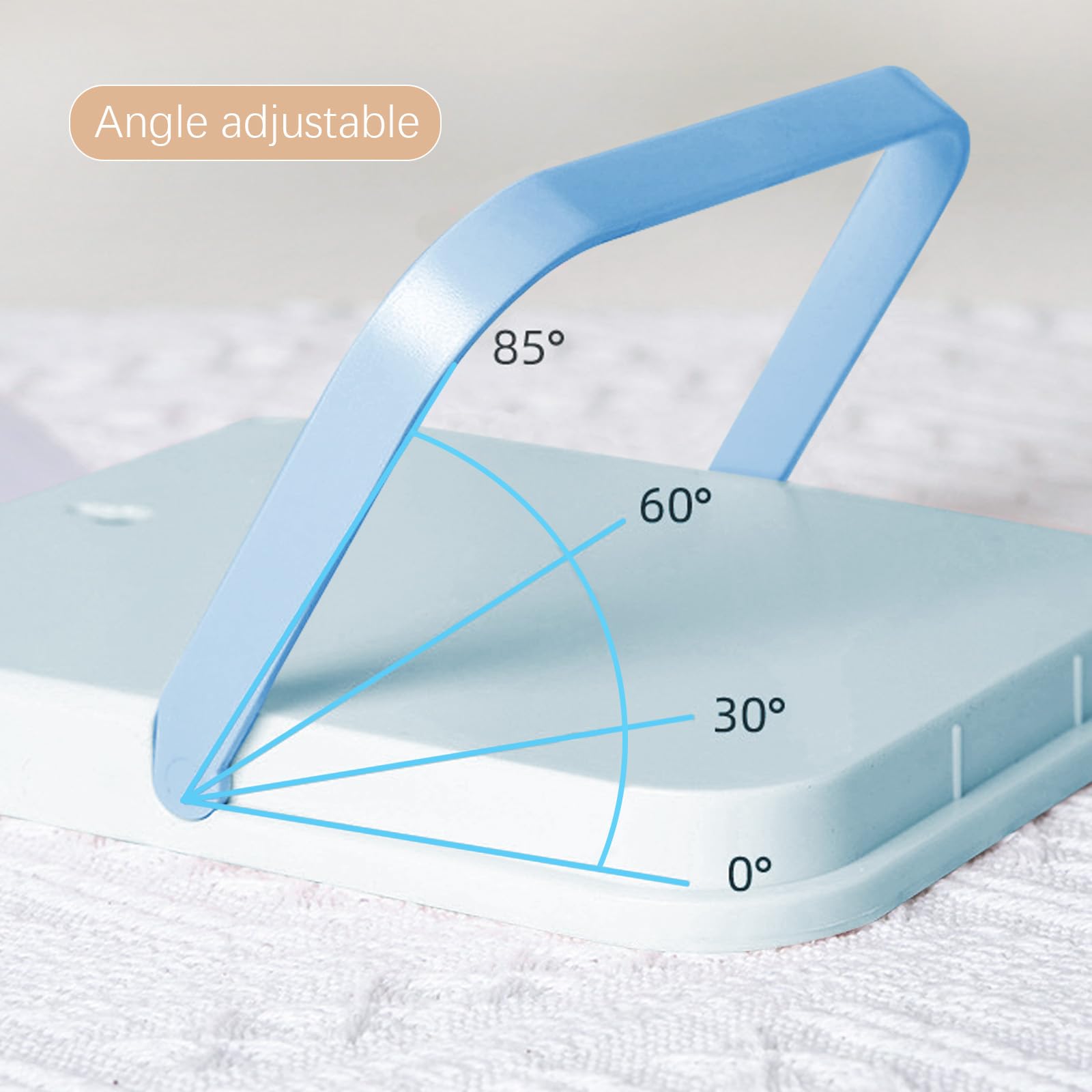 LeaOcaao green vanity mirror brightens dressing area for daily routines.