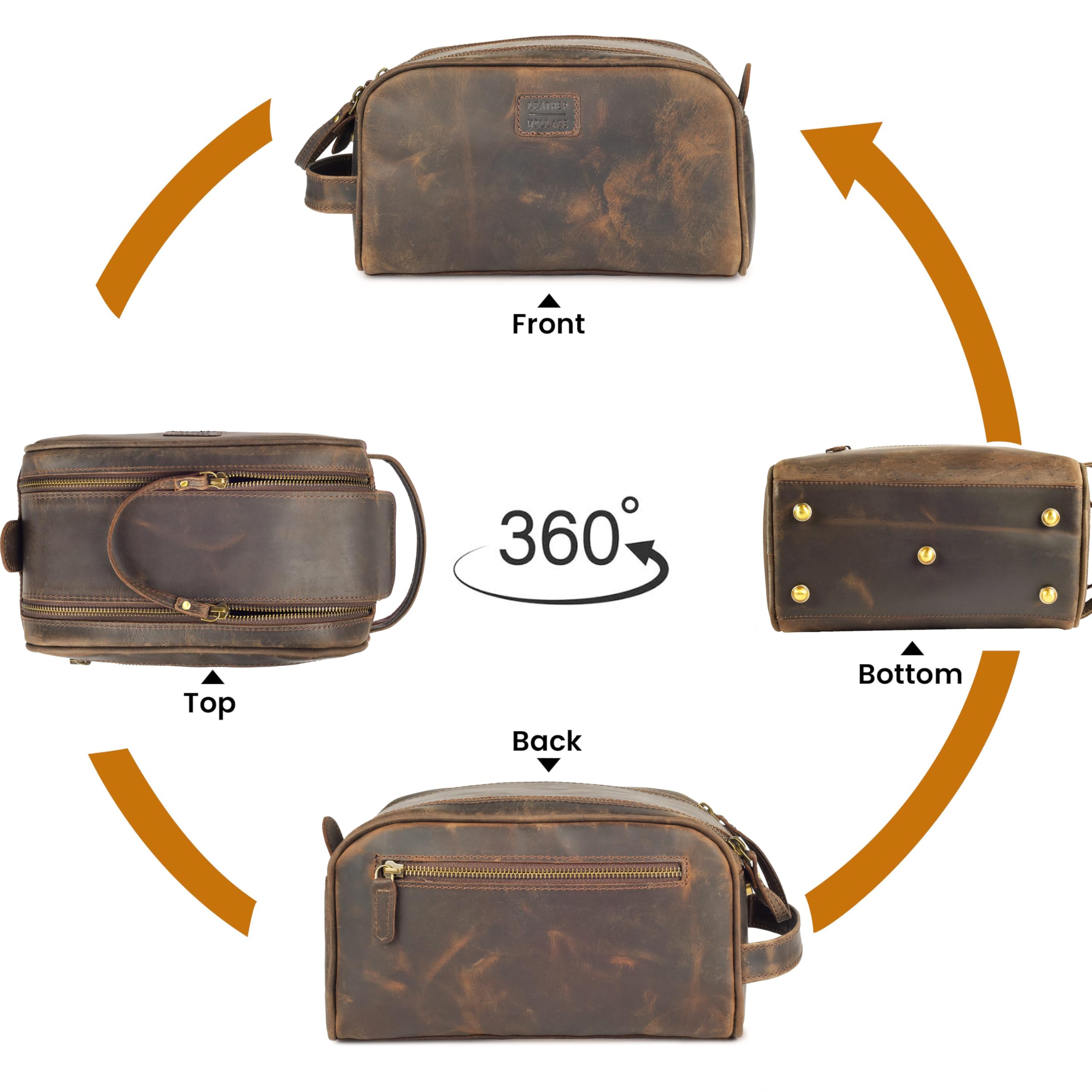 Leather Village gift-ready packaging enhances gifting appeal